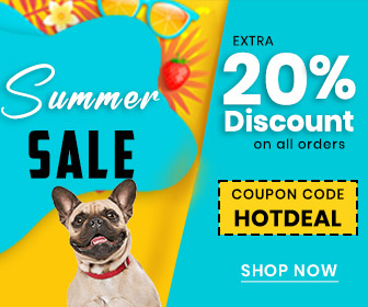 Pet Supplies Summer Sale 20% OFF