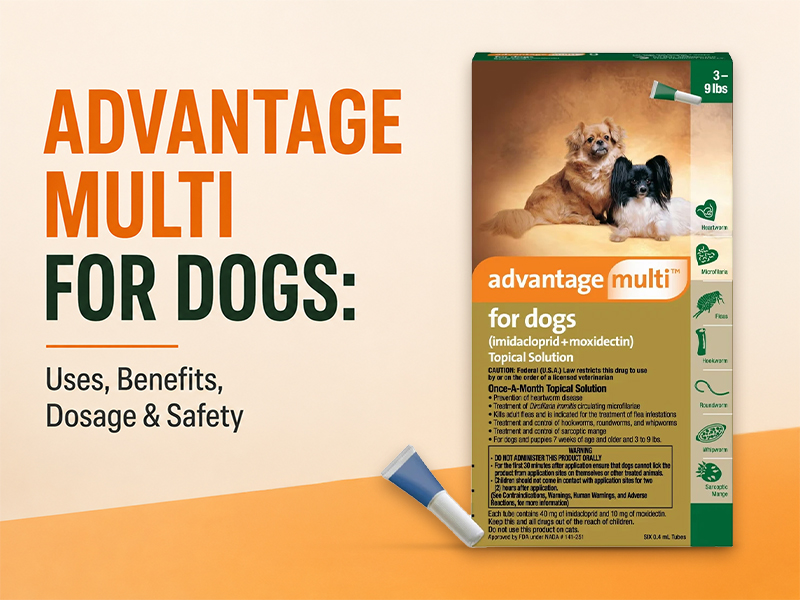 Advantage Multi for Dogs: Uses, Benefits, Dosage & Safety